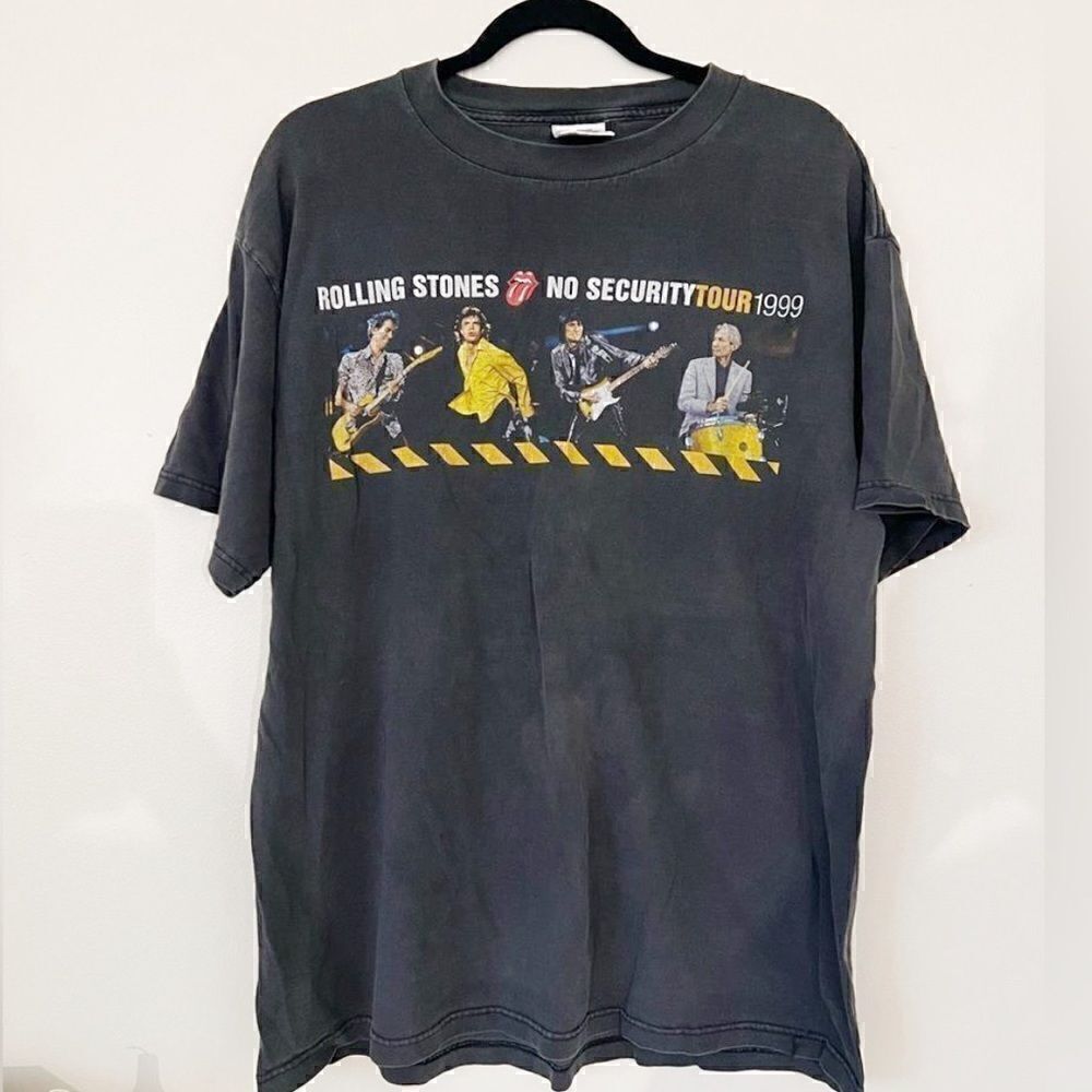 Vintage 1999 Rolling Stones No Security Tour XL